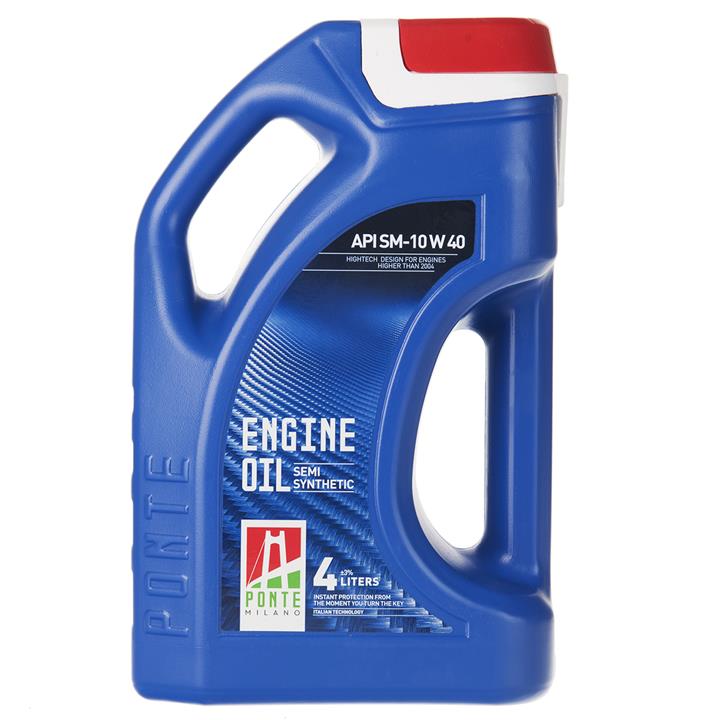 روغن موتور خودرو پونته میلانو مدل SM10W40 حجم 4 لیتر Ponte Milano SM10W40 Car Engine Oil 4L